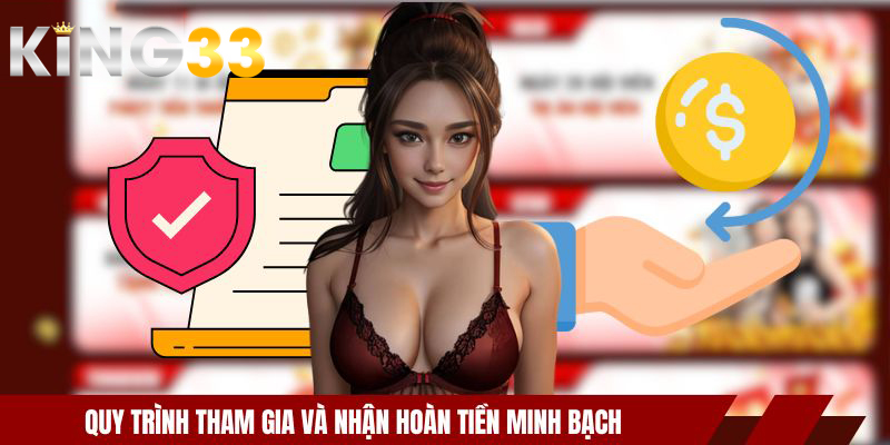 Bảo Hiểm Cược Thua KING33 | Cách Hoàn Tiền Chuẩn Từ Ưu Đãi 2 Quy trình tham gia và nhận hoàn tiền minh bạch