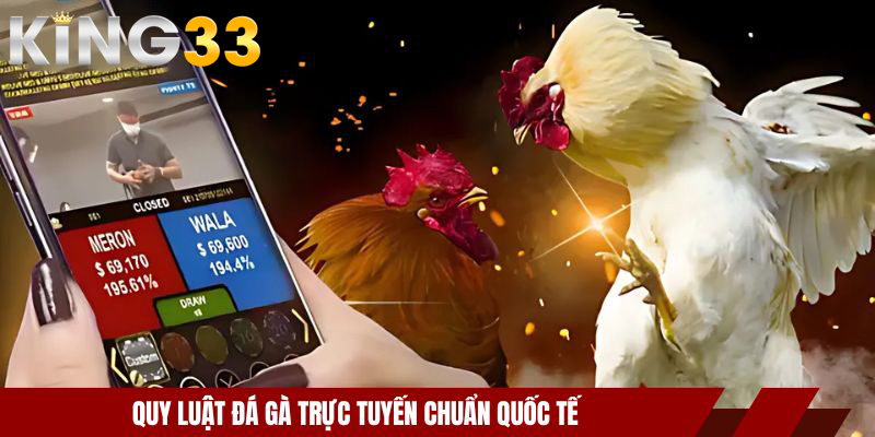Quy luật đá gà trực tuyến chuẩn quốc tế