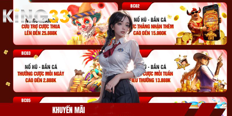 Khuyến Mãi KING33 Mới Nhất