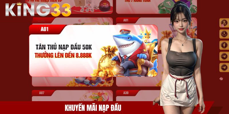 Khuyến mãi nạp đầu