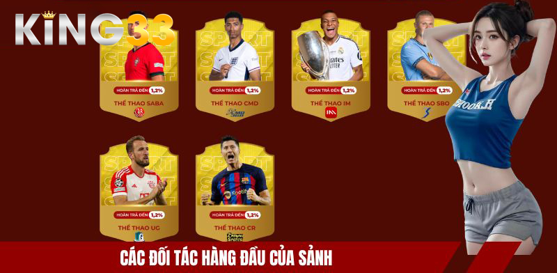 Các đối tác hàng đầu của sảnh